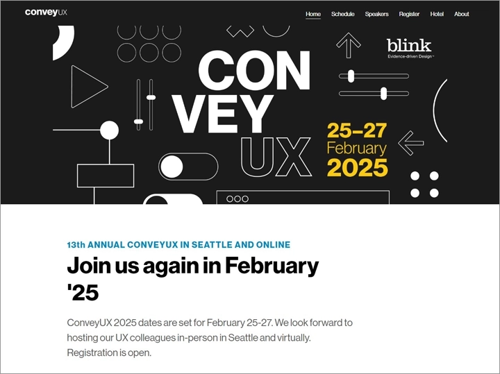 Convey UX 2025 - UX Research and Design Conference
