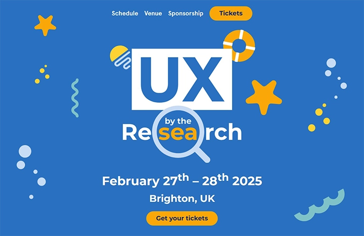 Research by the Sea 2025 - Brighton, UK(UX Conference)