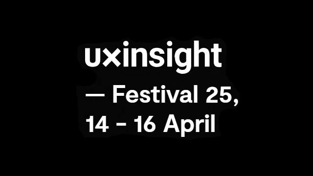 UXinsight Festival 2025 - Netherlands UX Research Conference