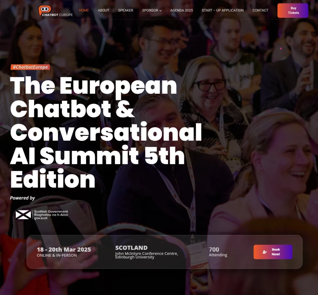 The European Chatbot & Conversational AI Summit 2025