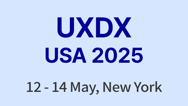 UXDX USA 2025 - 제품 개선, 제품팀을 위한 5월 IT 컨퍼런스