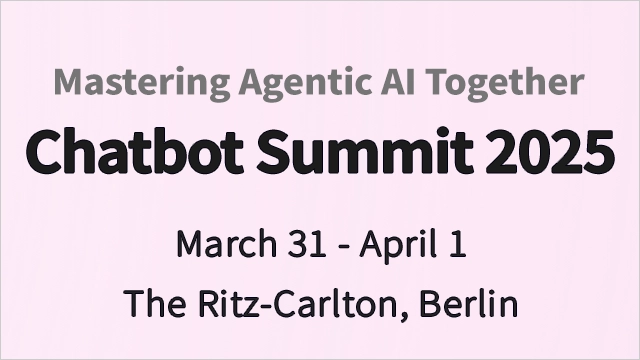 Chatbot Summit 2025 - AI 에이전트를 함께 마스터하기(3월 IT 컨퍼런스)