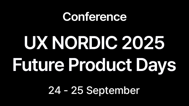 UX NORDIC 2025 - Copenhagen, Denmark 9월 IT 컨퍼런스